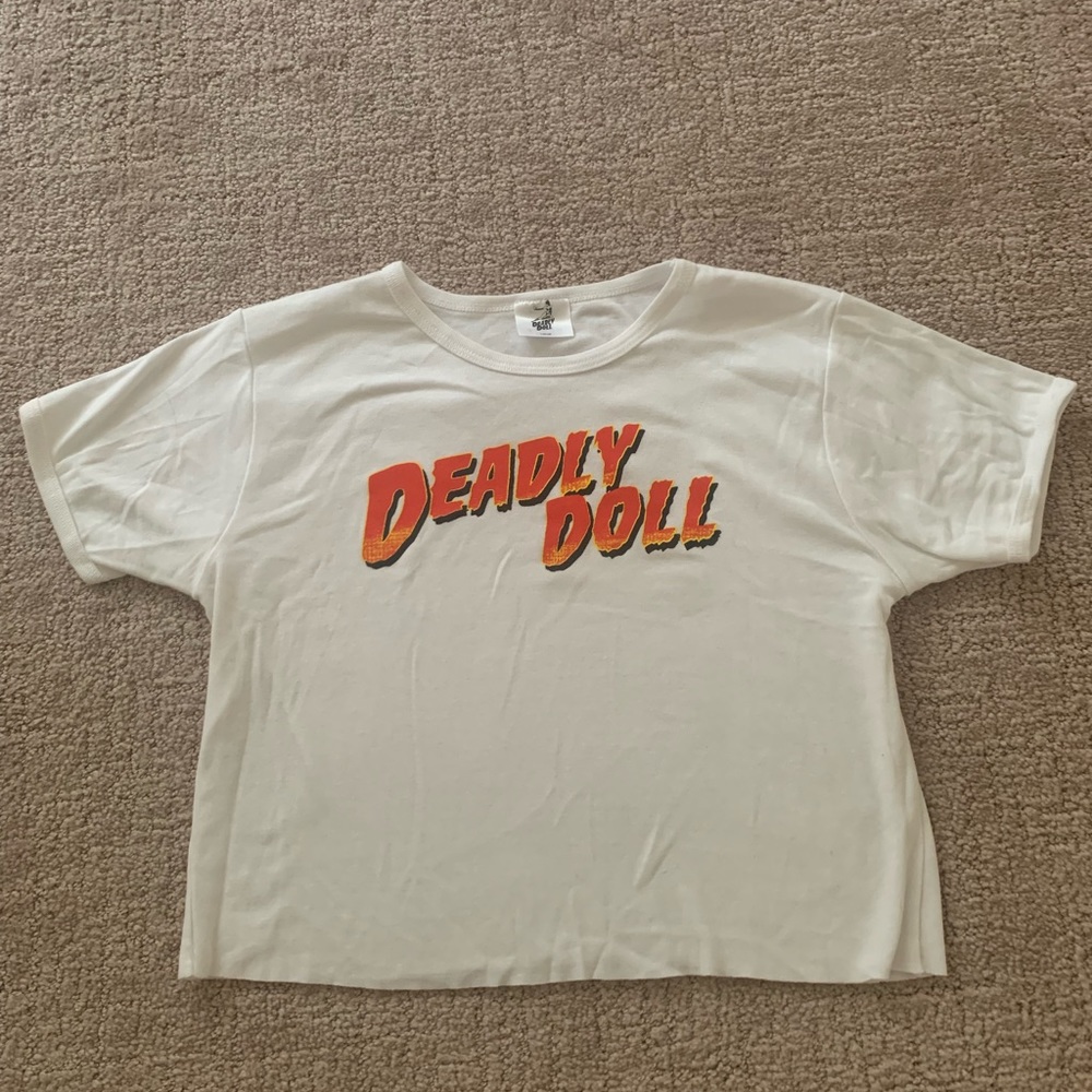 Deadly doll baby tee